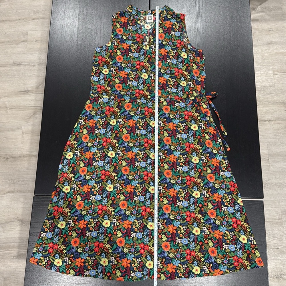 Anne Klein Floral Sleeveless Dress - 10 - Picture 9 of 9